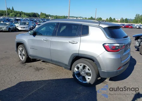 2018 Jeep Compass Limited Fwd z USA, uszkodzony, nr VIN 3C4NJCCB8JT406260